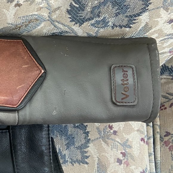 Vintage Vetter Windjammer Leather Biker Jacket Size 34 - Picture 4 of 5